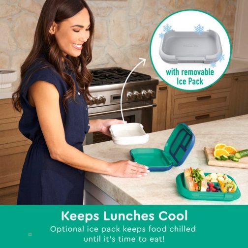 Bentgo Kids Chill (2-Pack) Kids Lunch Box UK | Bentgo UK 3058-ELKQP - Image 2