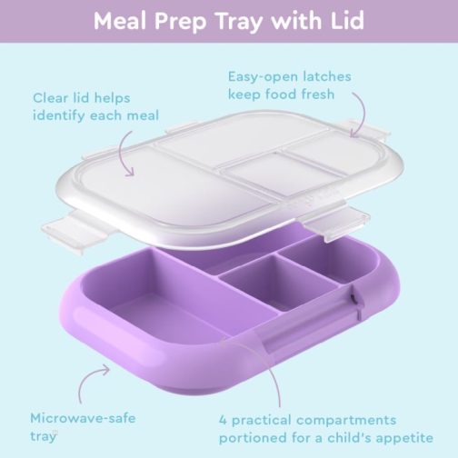Bentgo Kids Chill Lunch Box & 2 Extra Trays with Lids Kids Lunch Box UK | Bentgo UK 9523-GVXMZ - Image 4