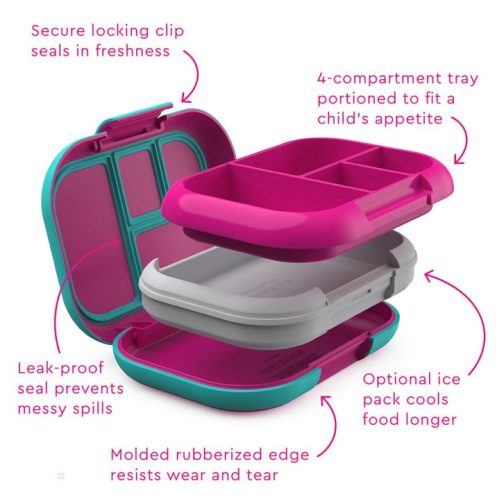 Bentgo UK - Bentgo Kids Chill Lunch Kids Snack Box UK 3297-KNIXH - Image 4