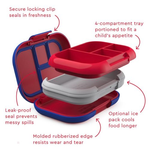 Bentgo UK - Bentgo Kids Chill Lunch Kids Snack Box UK 2019-GKVRL - Image 4