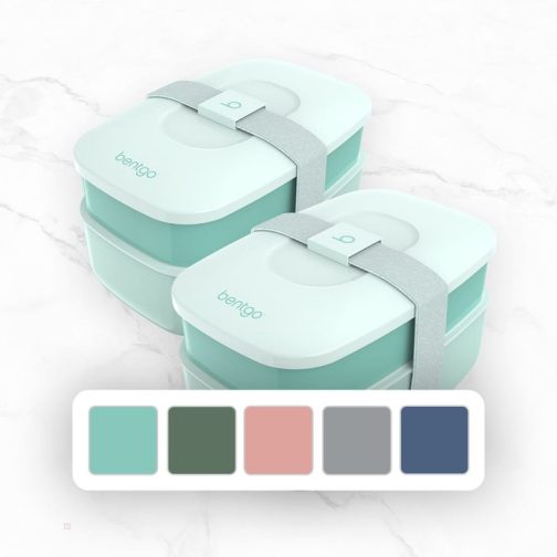 Bentgo Classic (2-Pack) Lunch Box UK | Bentgo UK 8609-TANDJ - Image 2