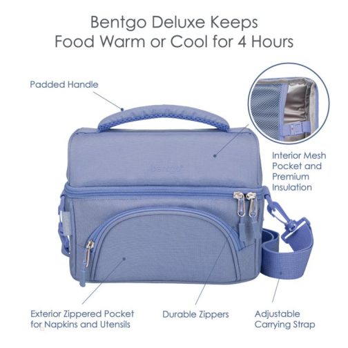 Bentgo Lunch Set UK - Bentgo Classic Lunch Box & Deluxe Bag UK 4682-LTAQH - Image 7