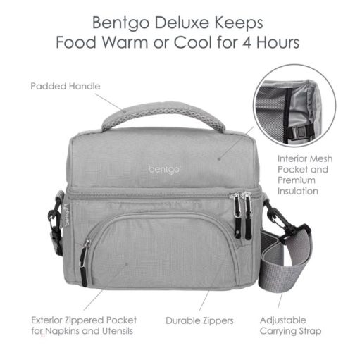 Bentgo Lunch Set UK - Bentgo Classic Lunch Box & Deluxe Bag UK 9513-CYUPN - Image 7