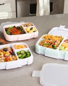 Bentgo Meal Prep Containers UK – Bentgo Fresh 3-Meal Prep Pack UK 7512-RSMTW
