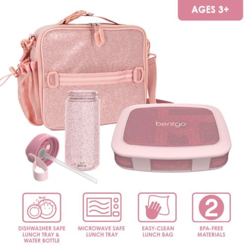 Bentgo Lunch Box UK - Bentgo Kids Glitter Kids Lunch Set UK 1057-MHIJD - Image 2