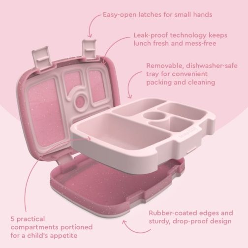 Bentgo Lunch Box UK - Bentgo Kids Glitter Kids Lunch Set UK 1057-MHIJD - Image 3