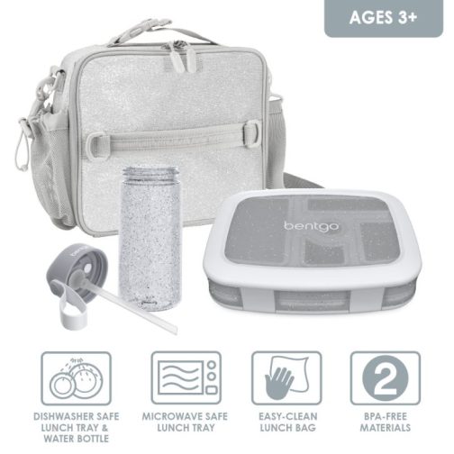 Bentgo Kids Lunch Set UK - Bentgo Kids Glitter UK 2761-UBKNR - Image 2