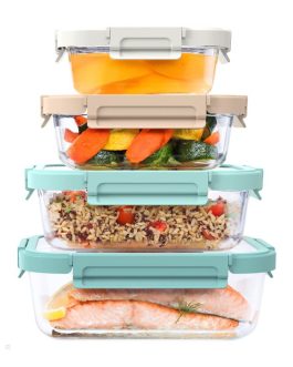 Bentgo Glass Leak-Proof Set (8pc) Food Storage UK | Bentgo UK 6439-PYJCA