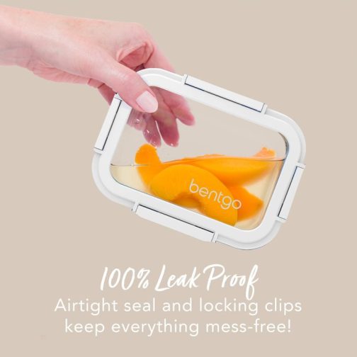 Bentgo UK - Bentgo Glass Leak-Proof Set (8pc) Food Storage UK 7543-YHGRA - Image 4