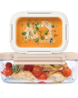 Bentgo Meal Containers UK – Bentgo Glass Leak-Proof Set (4pc) Food Storage UK 2740-ZWYAQ