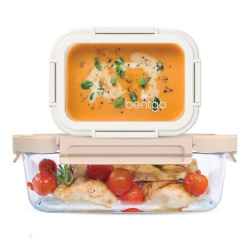 Bentgo Meal Containers UK - Bentgo Glass Leak-Proof Set (4pc) Food Storage UK 2740-ZWYAQ