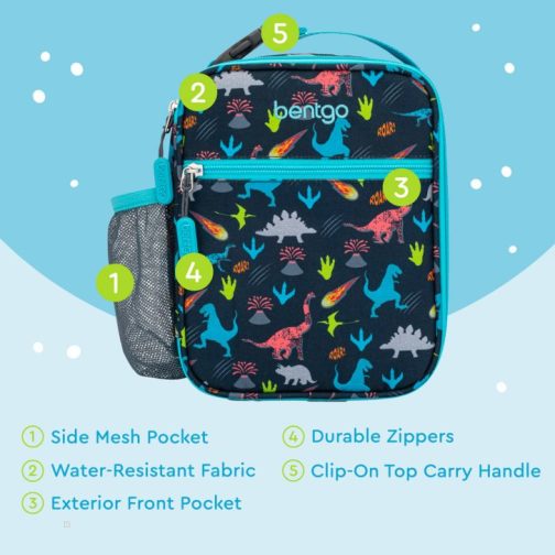 Bentgo Kids Insulated Lunch Tote Kids Lunch Box UK | Bentgo UK 4618-ZVLUO - Image 6