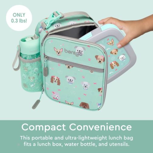 Bentgo Kids Insulated Lunch Tote Kids Lunch Box UK | Bentgo UK 9081-LSGOY - Image 4