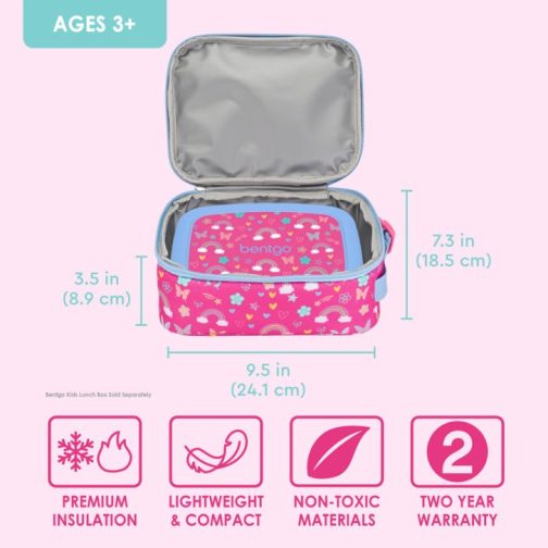 Bentgo Lunch Box UK - Bentgo Kids Insulated Lunch Tote Kids Lunch Box UK 7469-JOVWR - Image 3