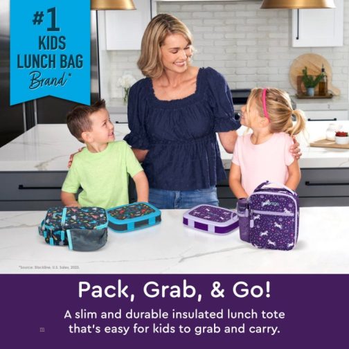 Bentgo Kids Insulated Lunch Tote Kids Lunch Box UK | Bentgo UK 7410-EQHIA - Image 2
