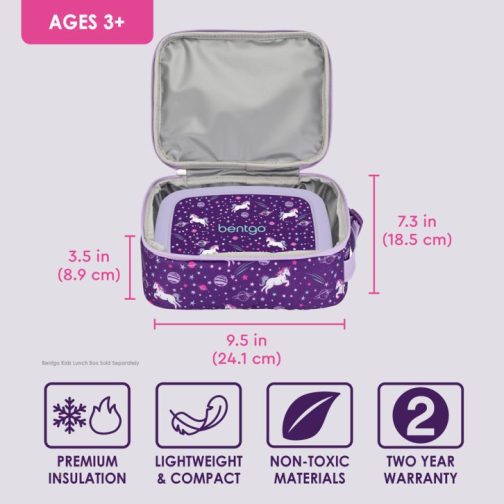 Bentgo Kids Insulated Lunch Tote Kids Lunch Box UK | Bentgo UK 7410-EQHIA - Image 3
