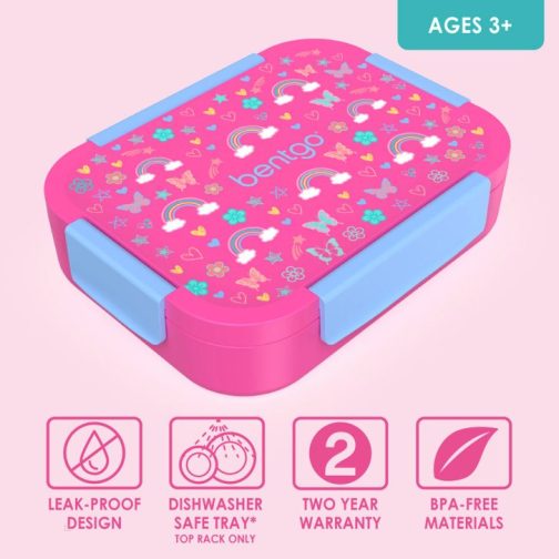 Bentgo Kids Snap & Go Kids Lunch Box UK | Bentgo UK 1896-IMLBP - Image 3