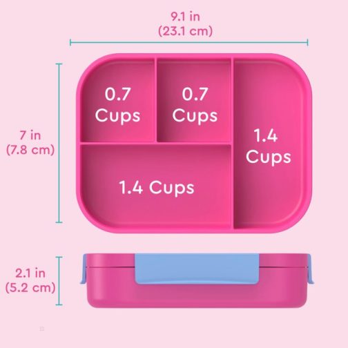 Bentgo Kids Snap & Go Kids Lunch Box UK | Bentgo UK 1896-IMLBP - Image 5