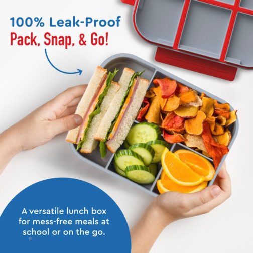Bentgo Kids Snap & Go Kids Lunch Box UK | Bentgo UK 4395-WZBPK - Image 2