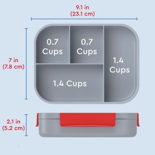 Bentgo Kids Snap & Go Kids Lunch Box UK | Bentgo UK 4395-WZBPK - Image 4