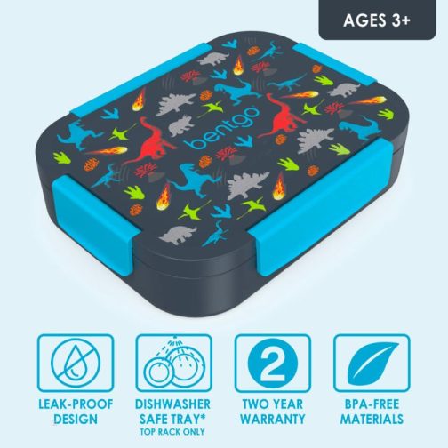 Bentgo Lunch Box Kids UK - Bentgo Kids Snap & Go UK 6835-MIBGZ - Image 3