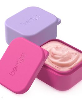 Bentgo Sauce Container Kids UK – Bentgo Kids Sidekicks 2-Pack Silicone Container Set UK 8406-TCABG