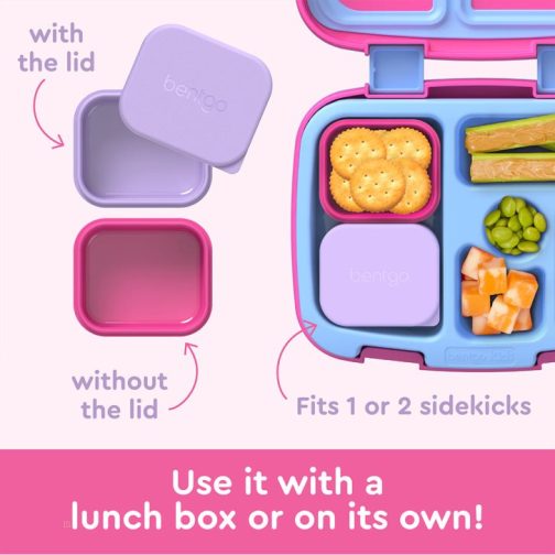 Bentgo Sauce Container Kids UK - Bentgo Kids Sidekicks 2-Pack Silicone Container Set UK 8406-TCABG - Image 6