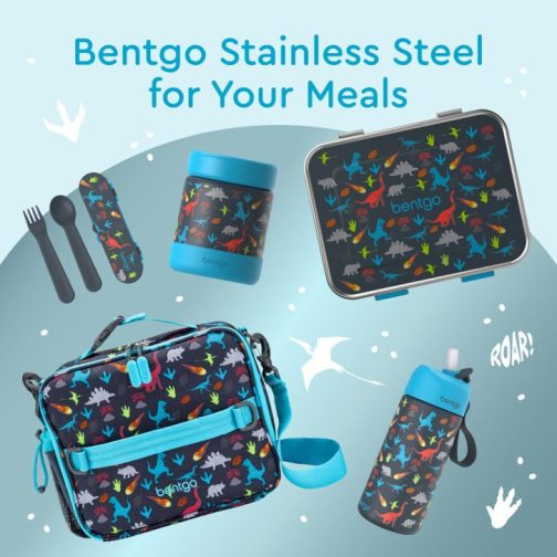 Bentgo Lunch Box UK - Bentgo Kids Stainless Steel Food Jar Kids Stainless Steel UK 5643-RBQOD - Image 5