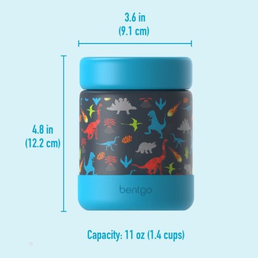 Bentgo Lunch Box UK - Bentgo Kids Stainless Steel Food Jar Kids Stainless Steel UK 5643-RBQOD - Image 6
