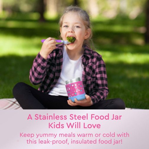 Bentgo Kids Stainless Steel Food Jar Kids Stainless Steel UK | Bentgo UK 8725-ZGKTD - Image 2