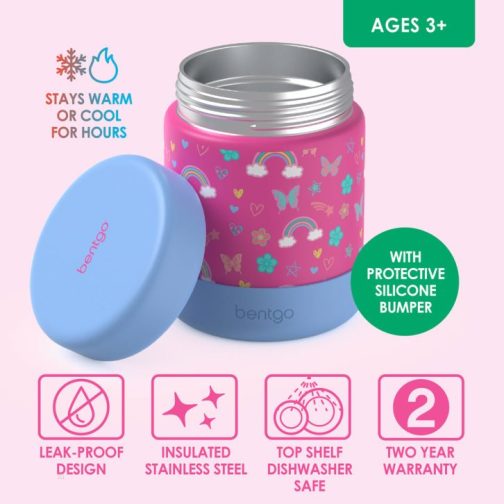 Bentgo Kids Stainless Steel Food Jar Kids Stainless Steel UK | Bentgo UK 8725-ZGKTD - Image 3