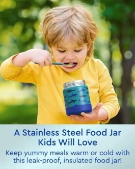 Bentgo UK – Bentgo Kids Stainless Steel Food Jar Kids Stainless Steel UK 0728-DLECK