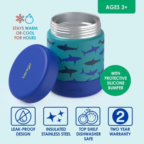 Bentgo UK - Bentgo Kids Stainless Steel Food Jar Kids Stainless Steel UK 0728-DLECK - Image 3