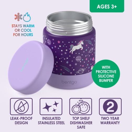 Bentgo Kids Stainless Steel Food Jar Kids Stainless Steel UK | Bentgo UK 1059-XHYWQ - Image 3