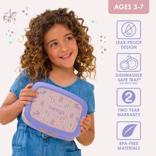 Bentgo Kids Prints Kids Lunch Box UK | Bentgo UK 4065-ESNTP - Image 3