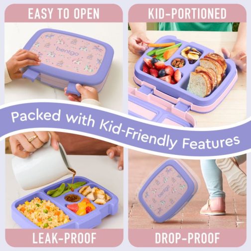 Bentgo Kids Prints Kids Lunch Box UK | Bentgo UK 4065-ESNTP - Image 4