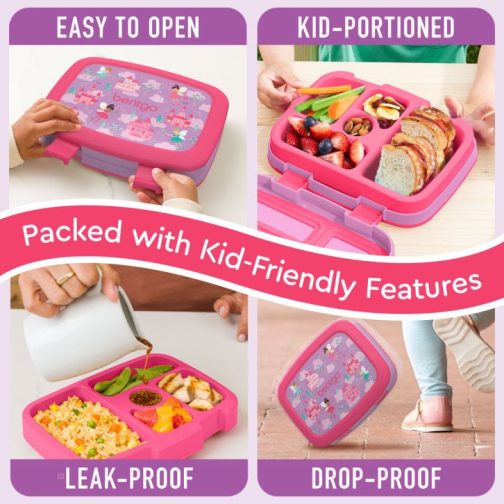 Bentgo Kids Prints Kids Lunch Box UK | Bentgo UK 7351-DQCPK - Image 4