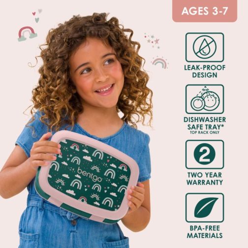 Bentgo Kids Prints Kids Lunch Box UK | Bentgo UK 3192-HNARP - Image 3
