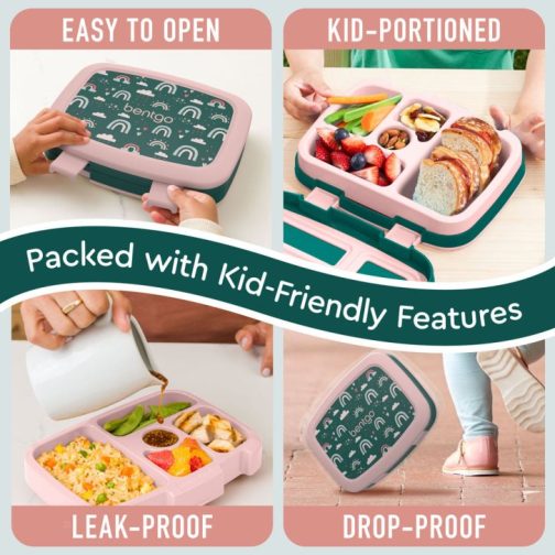 Bentgo Kids Prints Kids Lunch Box UK | Bentgo UK 3192-HNARP - Image 4