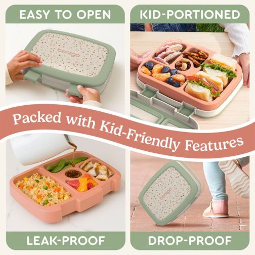 Bentgo Kids Whimsy & Wonder Prints Kids Lunch Box UK | Bentgo UK 5029-YXMGP - Image 5