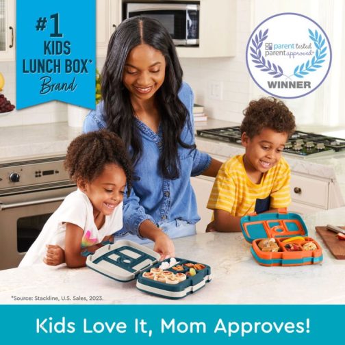 Bentgo Kids Prints Kids Lunch Box UK | Bentgo UK 2953-URIZP - Image 2