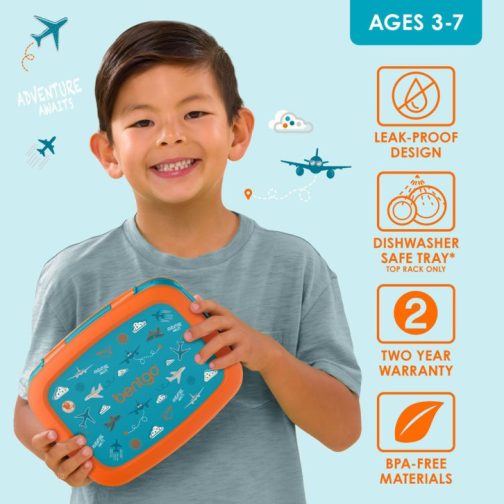 Bentgo Kids Prints Kids Lunch Box UK | Bentgo UK 2953-URIZP - Image 3