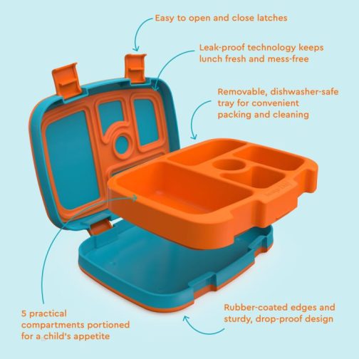 Bentgo Kids Prints Kids Lunch Box UK | Bentgo UK 2953-URIZP - Image 5