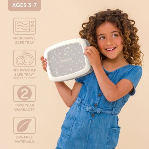 Bentgo UK - Bentgo Kids Whimsy & Wonder Prints Kids Lunch Box UK 3857-PIXVB - Image 4