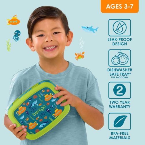 Bentgo Kids Prints Kids Lunch Box UK | Bentgo UK 0321-HQXZN - Image 3