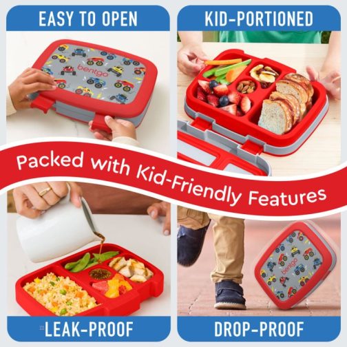 Bentgo Lunch Box UK - Bentgo Kids Prints Kids Lunch Box UK 7320-UWPBA - Image 4