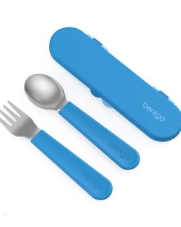 Bentgo Kids Stainless Steel Utensil Set Kids Utensils UK | Bentgo UK 9213-KRHBF