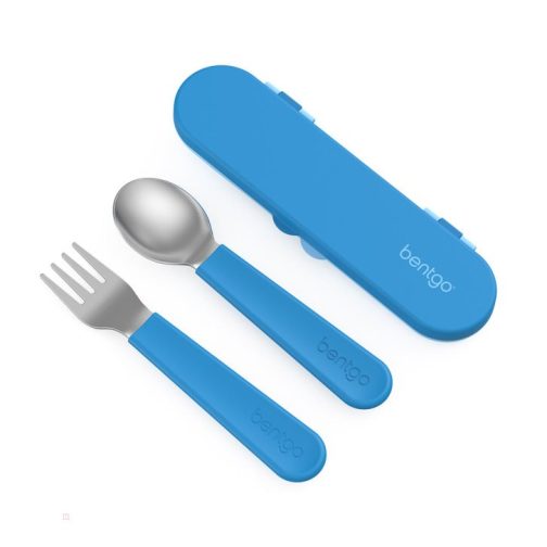 Bentgo Kids Stainless Steel Utensil Set Kids Utensils UK | Bentgo UK 9213-KRHBF