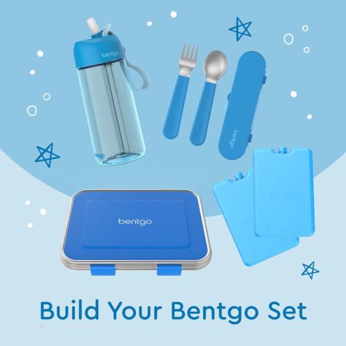 Bentgo Kids Stainless Steel Utensil Set Kids Utensils UK | Bentgo UK 9213-KRHBF - Image 6