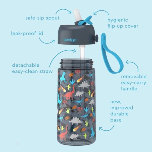 Bentgo Kids Water Bottle Kids Water Bottle UK | Bentgo UK 1538-TOLKN - Image 3